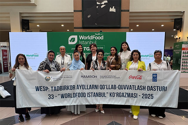 Women entrepreneurs from Uzbekistan took part in the WorldFood Istanbul 2025