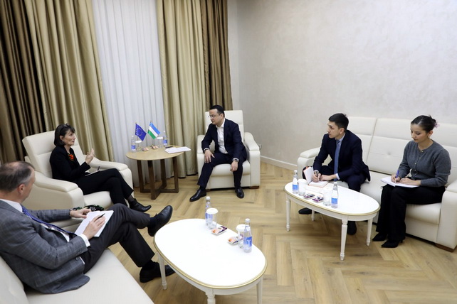 Узбекистан и ЕС обсудили расширение сотрудничества в цифровизации, транспорте и водном хозяйстве