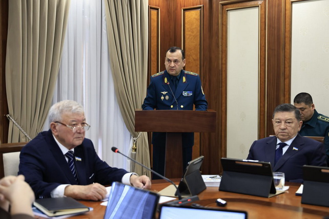 Uzbek Senate Reviews Crime Prevention Measures