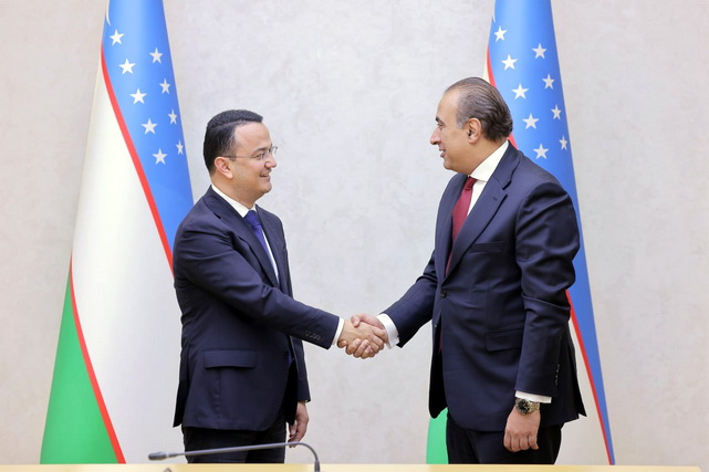 Meeting held at the Ministry of Investments and Foreign Trade with the Ambassador of Egypt