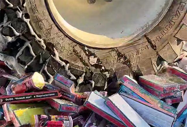 Nearly One Million Banned Fireworks Destroyed in Tashkent