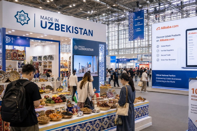 Узбекистан запустил павильон Made in Uzbekistan в Сиане