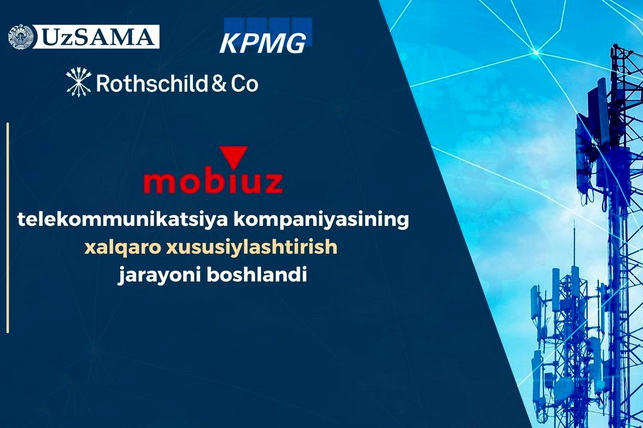 Государство выставило на продажу 100% долю мобильного оператора Mobiuz