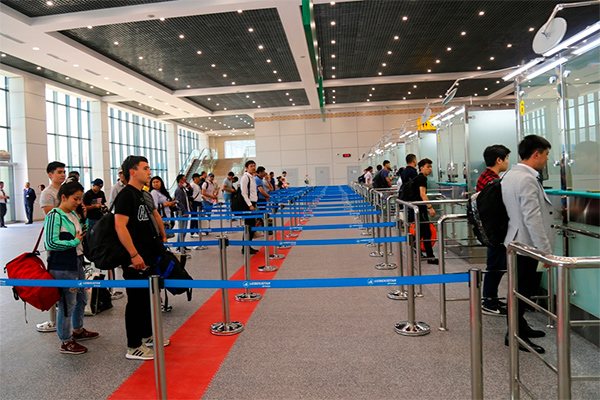 About 9,100 issued through the E-VISA.GOV.UZ system