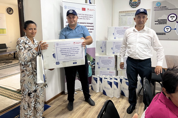 FAO opens new path to economic independence for rural women in Uzbekistan