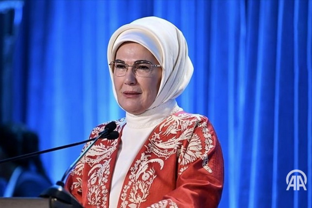 Turkiyaning birinchi xonimi AQSH prezidentining turmush o‘rtog‘idan G‘azoga oid gumanitar inqirozga eʼtibor qaratirishni so‘radi