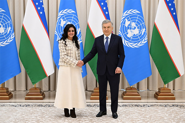 Mirziyoyev Discusses Uzbekistan Tourism Development with UNWTO