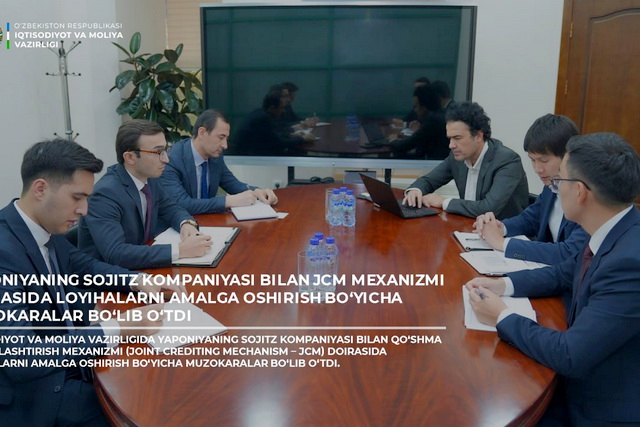 Discussions held on JCM Project implementation with Japan’s Sojitz Corporation