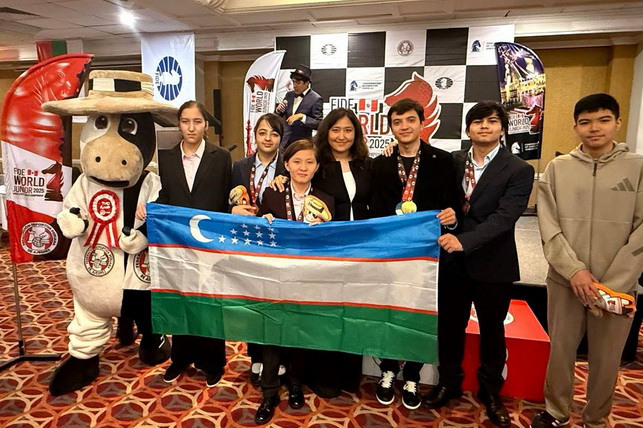 Мухиддин Мадаминов — золотой призёр в рапиде среди юниоров на мировом шахматном первенстве