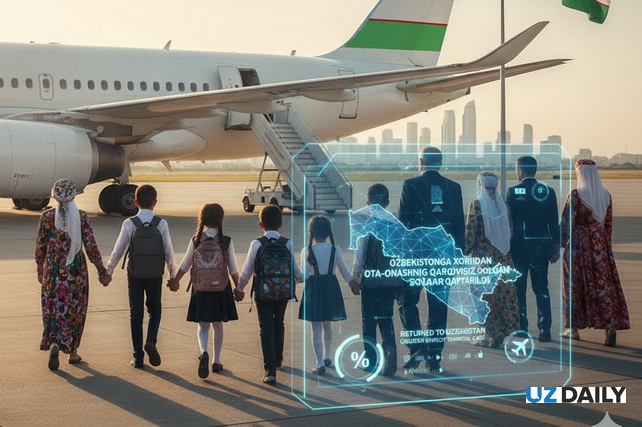 Six Children Returned to Uzbekistan from Russia