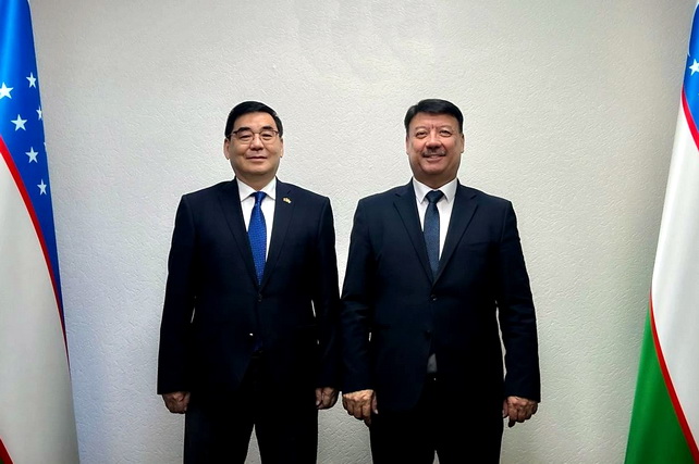 Head of Uzaviation meets with Mongolian Ambassador to Uzbekistan