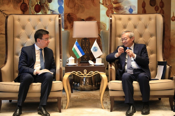 Development of "local SCO tourism" discussed with SCO Secretary General Zhang Ming