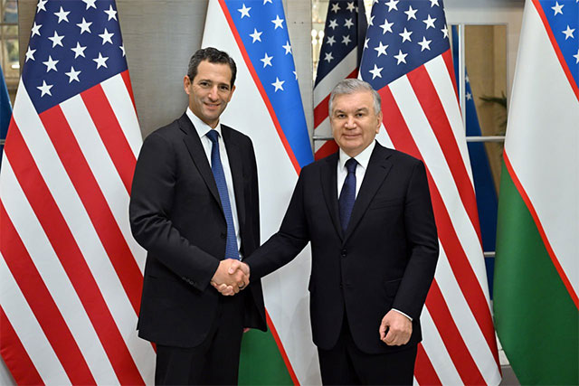 Президент Республики Узбекистан принял главу Oppenheimer Holdings