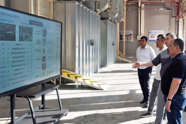 MIIT working group visited agricultural machinery cluster in Tashkent region