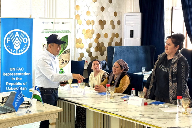 ФАО усиливает развитие сельскохозяйственных цепочек добавленной стоимости в Бухарской области