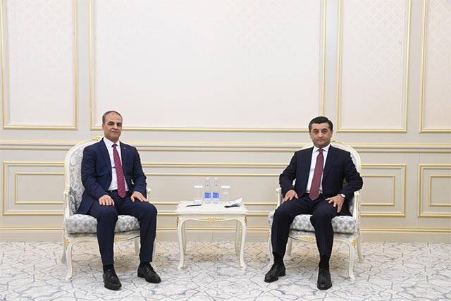 Bakhtiyor Saidov Receives Credentials of New Palestinian Ambassador to Uzbekistan