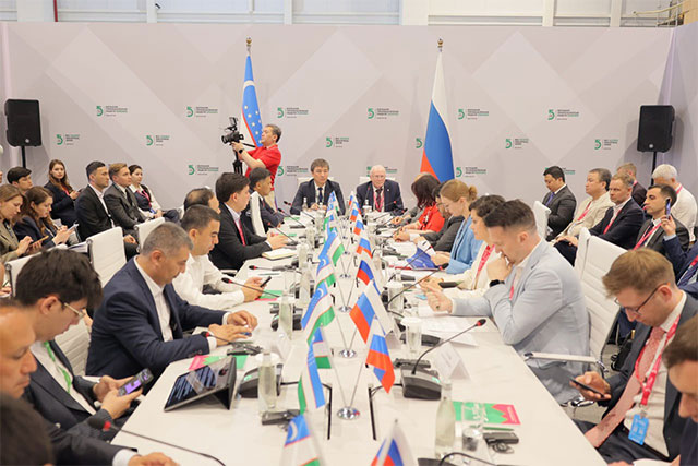 A meeting of the Uzbek-Russian Business Council takes place in Tashkent