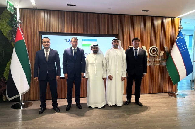 Uzbekistan, UAE Discuss Tashkent Wastewater Project