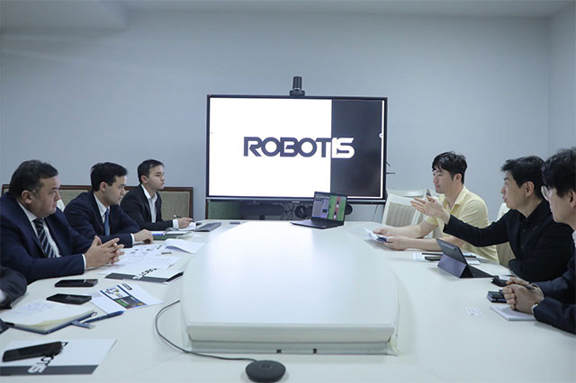 Узбекистан и Robotis обсудили сотрудничество в сфере робототехники
