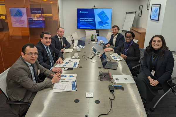 Meetings were held with representatives of the World Bank Treasury and the Federal Reserve Bank of New York