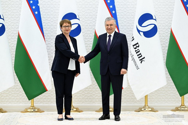 President of Uzbekistan and EBRD President expressed satisfaction with the highest level of partnership