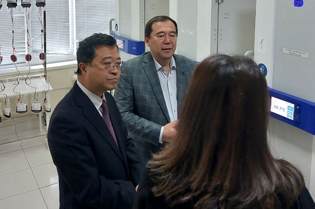 Japan to Provide Uzbekistan with ¥360 Million in Grant Aid for Blood Transfusion System Modernization