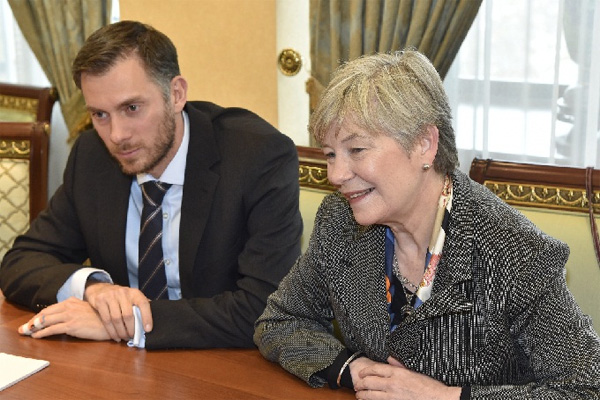 Глава МИД Узбекистана принял сопредседателя УБСТП