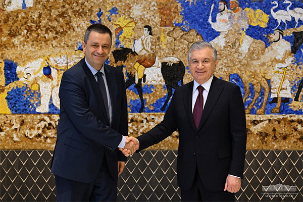 Uzbek President holds a meeting with the EDF Chairman