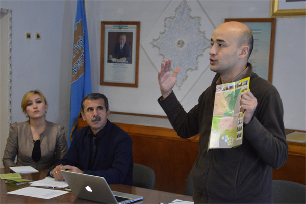 Presentation of map “Historical and cultural sights of Termez” held