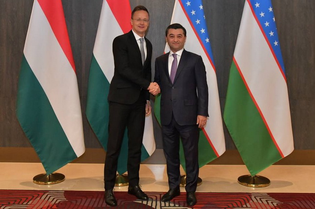 Saidov and Szijjártó Discuss Development of Uzbek-Hungarian Cooperation