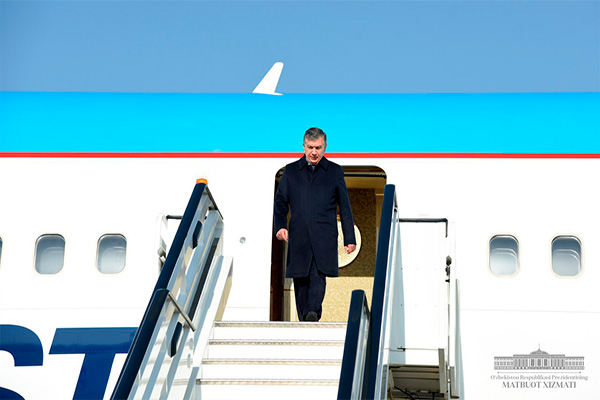 Shavkat Mirziyoyev arrived in Surkhandarya