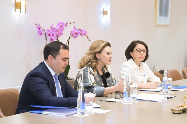 Встреча с главой представительства ЮНФПА в Узбекистане: фокус на здоровье женщин и детей
