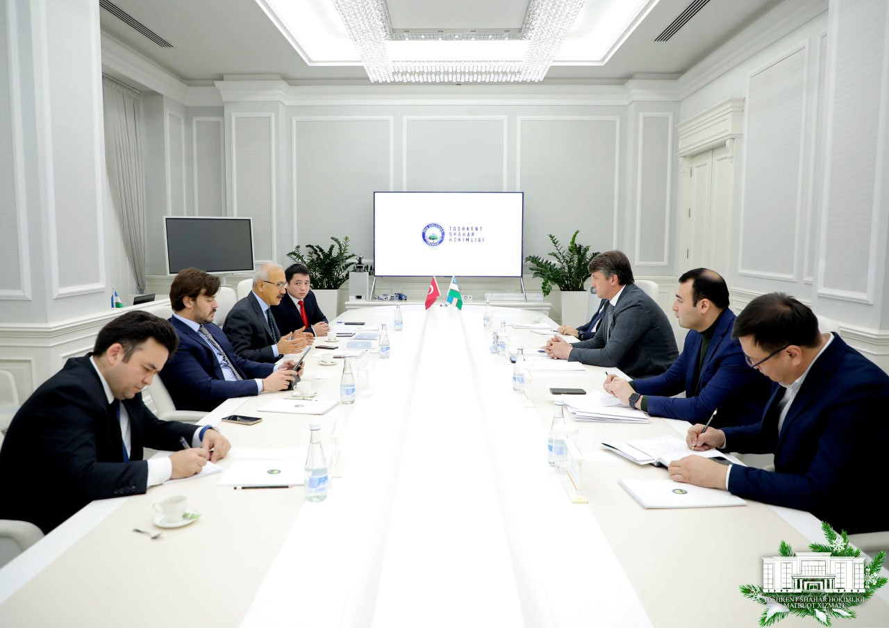 Shavkat Umurzakov meets with representatives of Kalyon Holding