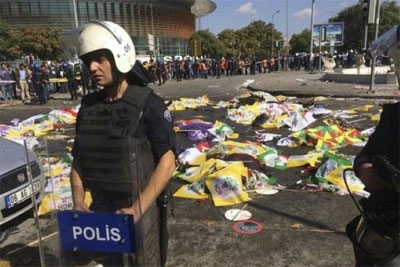 At least 86 killed in explosions in Ankara