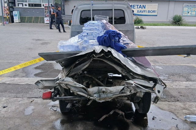 Accidental Refueling Causes Car Explosion in Ferghana