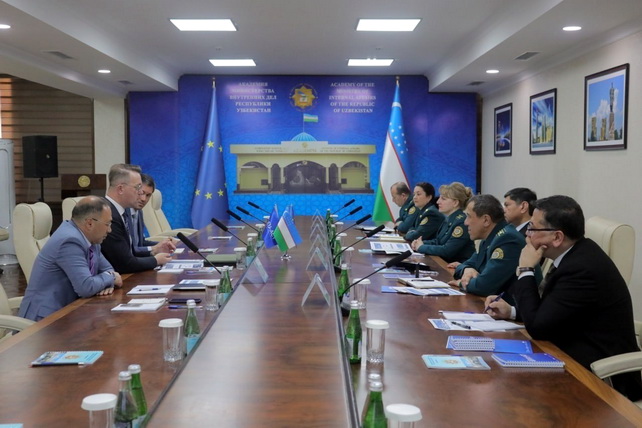 Uzbekistan’s Interior Academy Explores Cooperation with EU-ACT