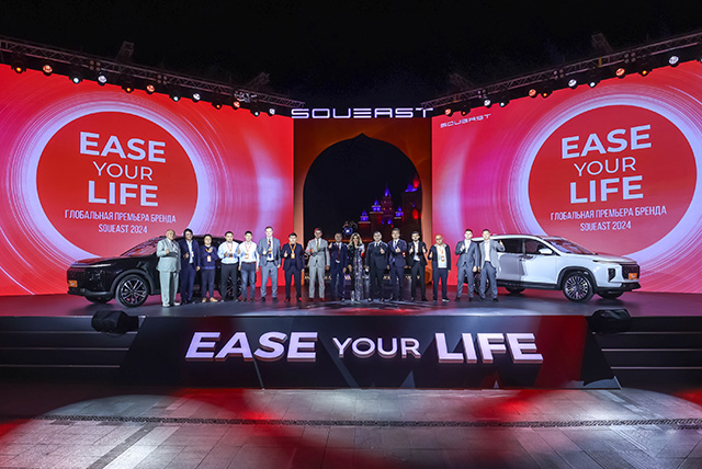 SOUEAST introduces its cars and brand ambassador in Uzbekistan