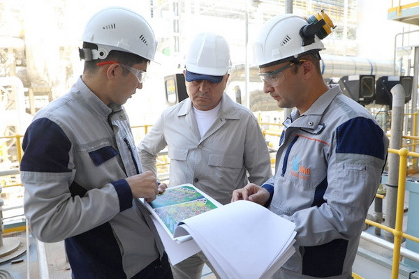 The "working group" studied the state of production of oil products and hydrocarbon raw materials at the "Uzbekistan GTL" plant