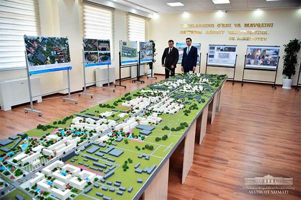 «Olmazor city» станет новым центром Алмазарского района