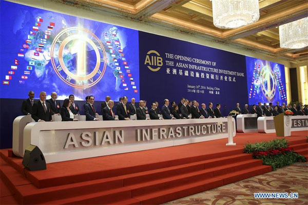 AIIB officially starts its operations