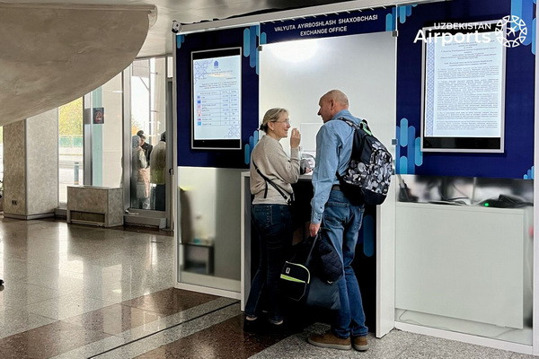 The number of exchange offices increases at Tashkent airport