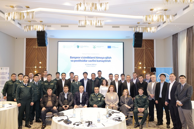 ФАО и ЕС готовят национальных тренеров по устойчивому управлению пестицидами в Узбекистане