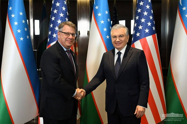 President of Uzbekistan receives the head of the Boston Consulting Group