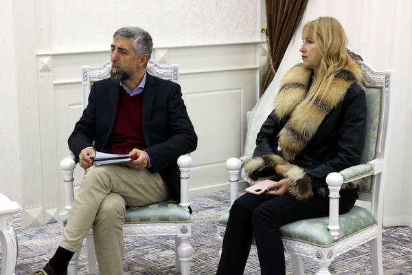 A meeting was held at the Chamber of Commerce and Industry with the representative of the mission of the EU delegation Jacopo Turini