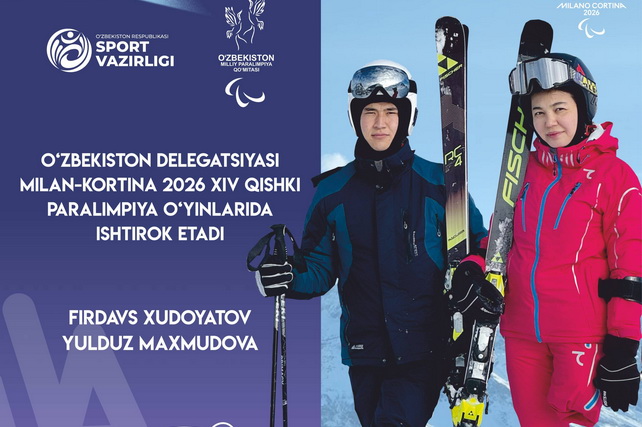 Uzbekistan Secures Two Quotas for the XIV Winter Paralympic Games in Italy