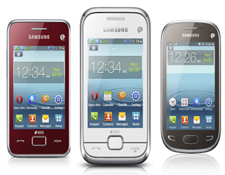 Samsung introduces new REX series smart feature phones