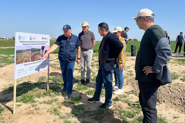 "Field Day" organized by FAO in Kamashi