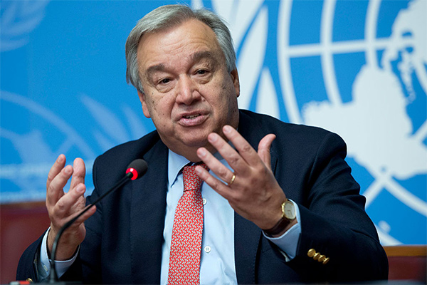 António Guterres appointed as UN Secretary-General