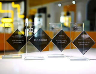 Beeline gets four awards of ICTExpo 2012 exhibition