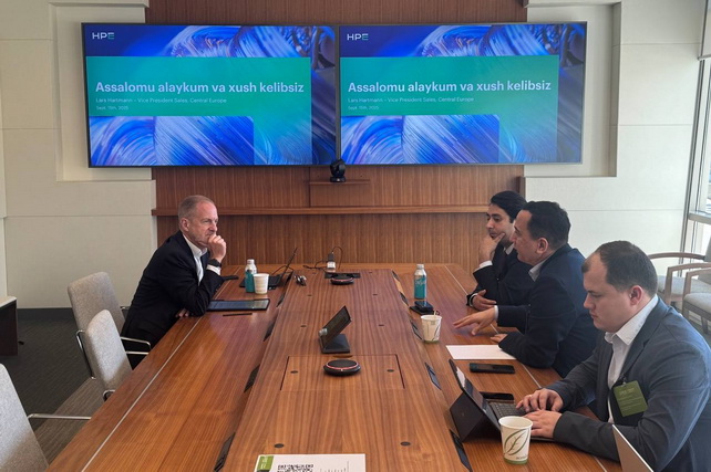 Минцифры Узбекистана обсудило сотрудничество с HPE и Juniper